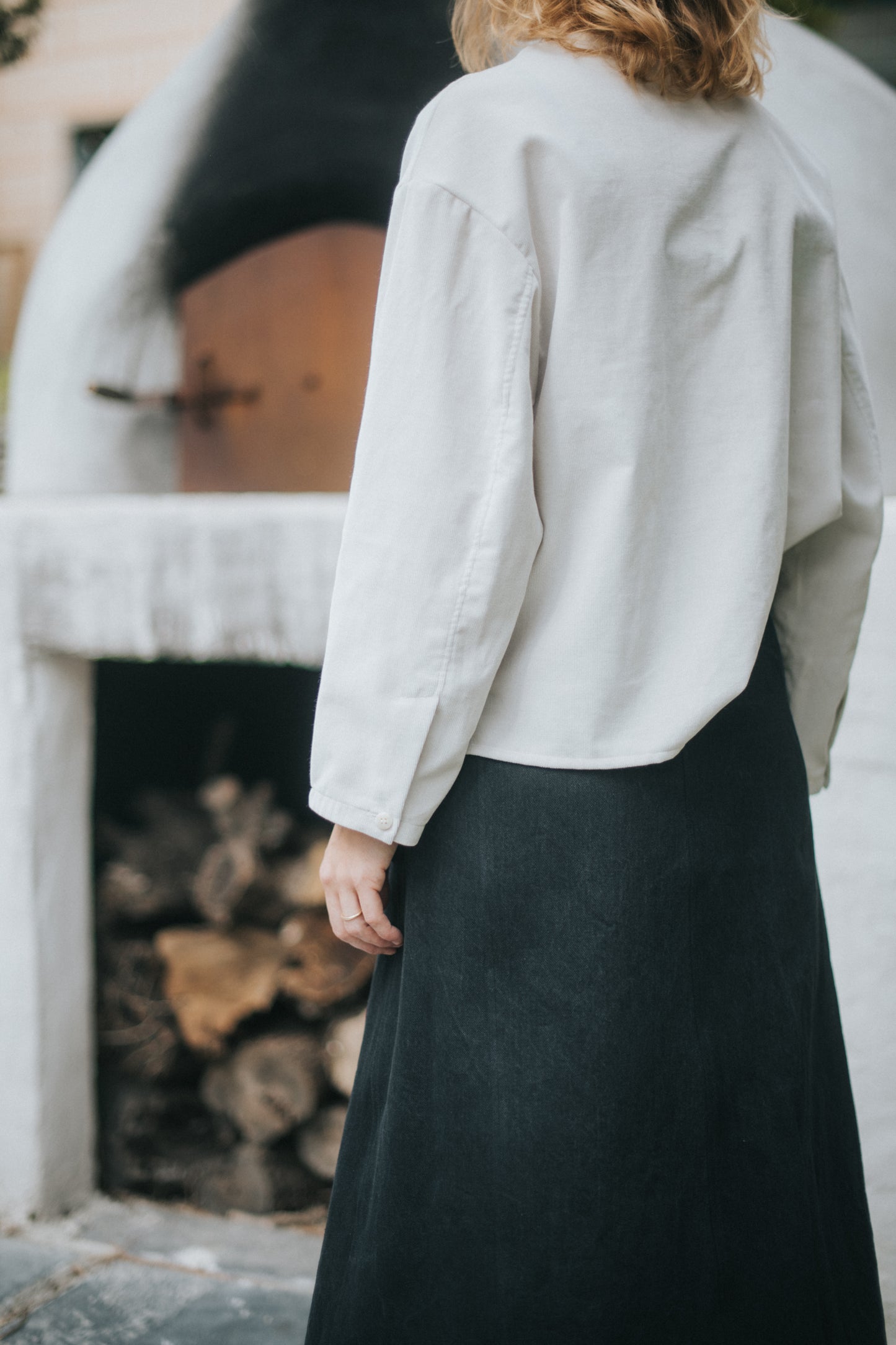CAMICIA PESCA LATTE
