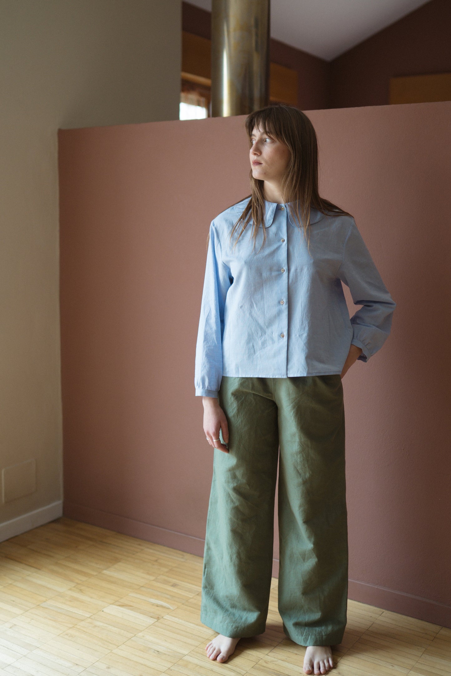 CAMICIA PINOCCHIO CIELO