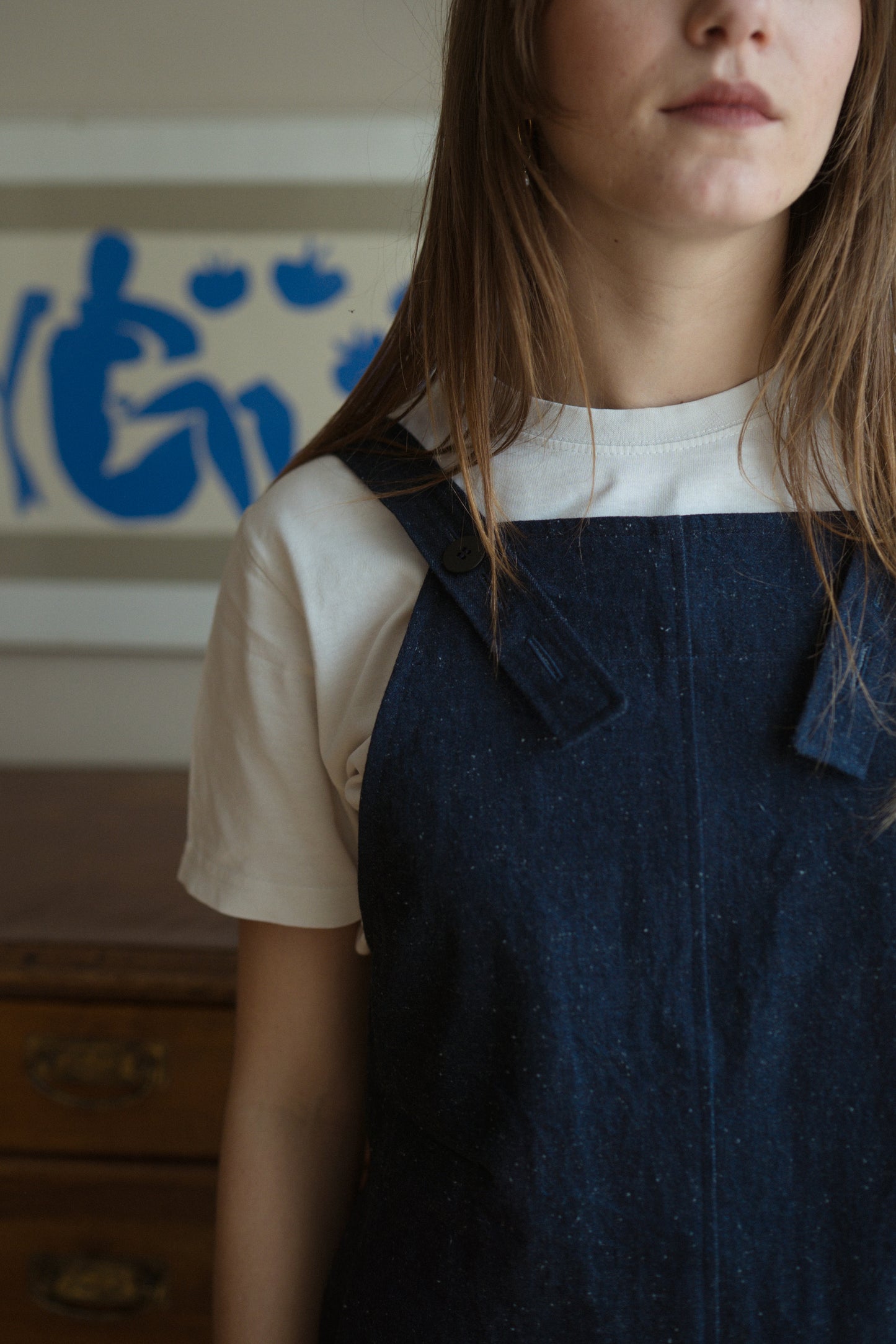 SALOPETTE UNO DENIM GIAPPONESE