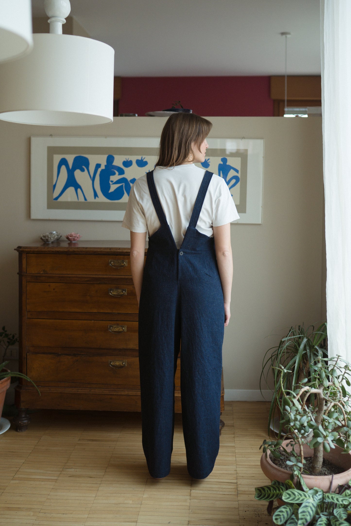 SALOPETTE UNO DENIM GIAPPONESE