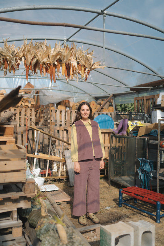 PANTALONE PRIMAVERA MALVA