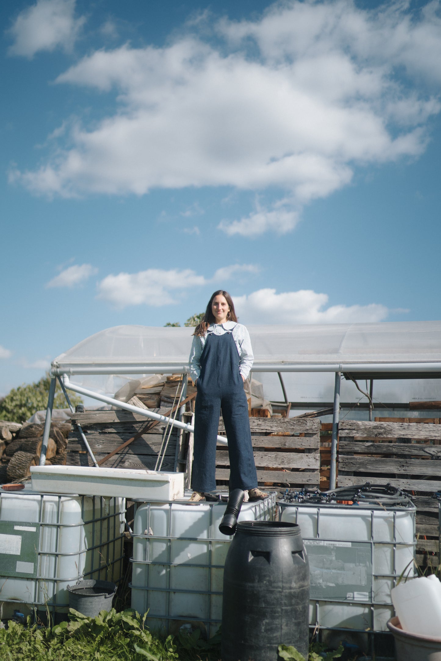 SALOPETTE UNO DENIM GIAPPONESE