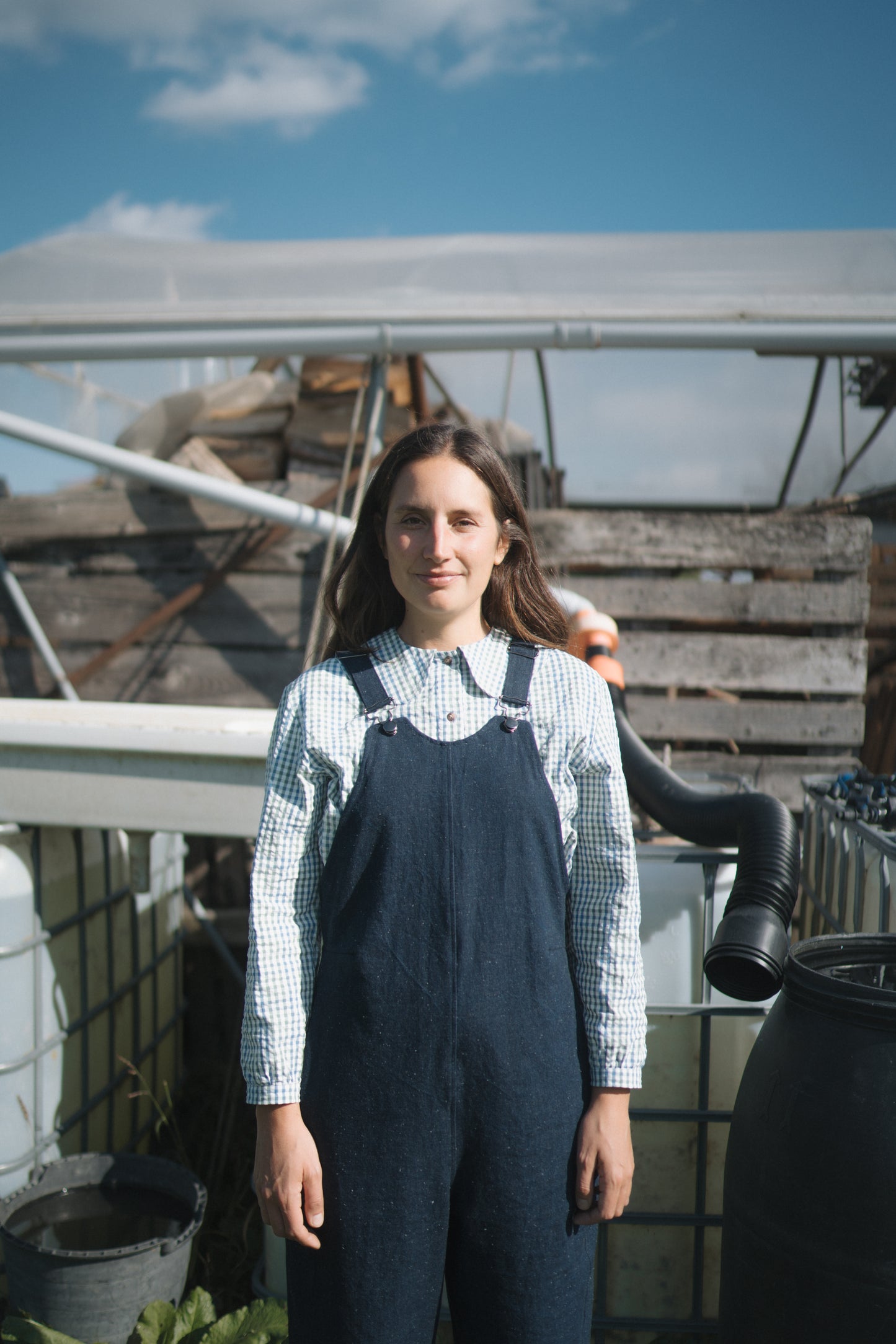 SALOPETTE UNO DENIM GIAPPONESE