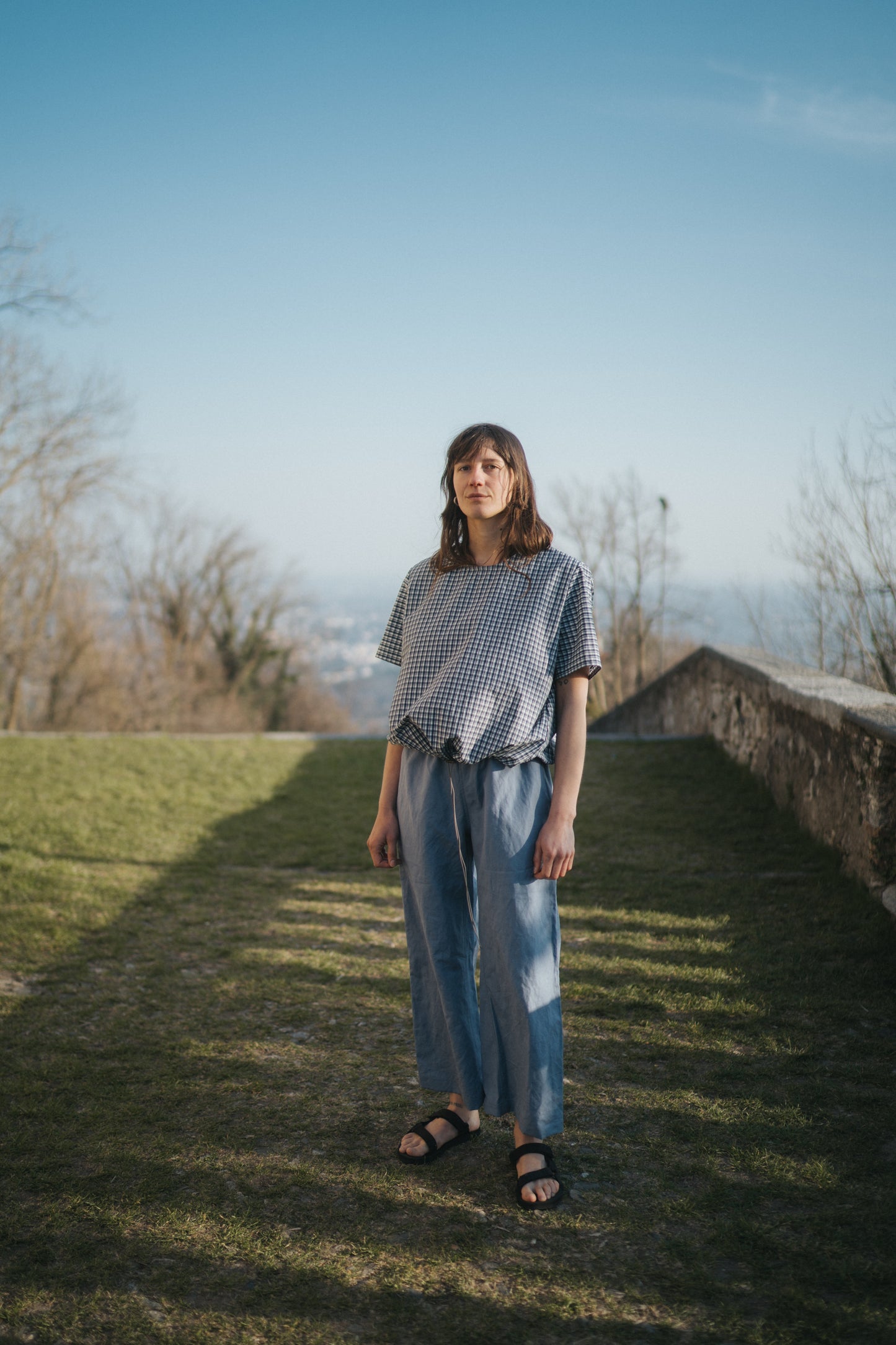 PANTALONE LINEA AZZURRO